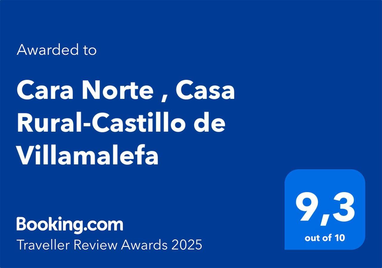 Cara Norte , Casa Rural-Castillo De Villamalefa Buitenkant foto